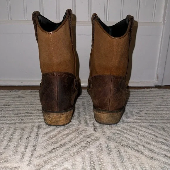Santa Fe Boot Co Cowboy Boots 7.5 - Picture 4 of 8